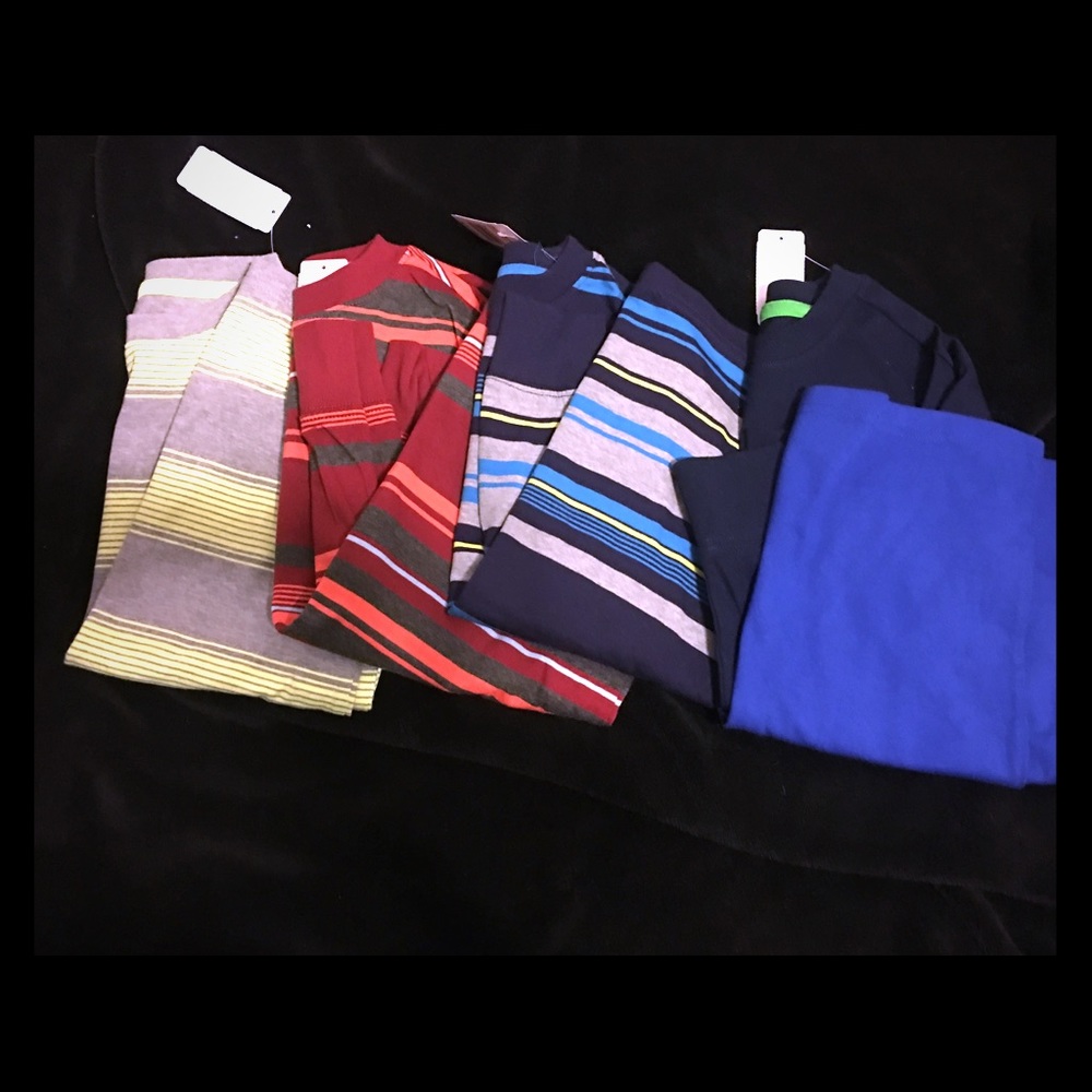 FOUR BRAND NEW CAT&Jack shirt boys small